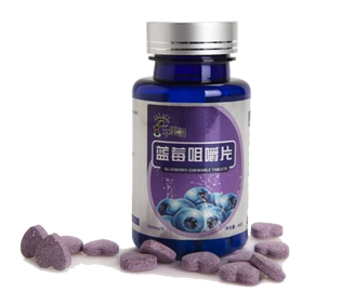 千里明蓝莓压片糖果